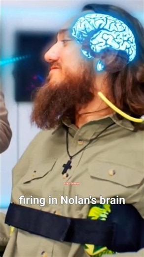 Nolan, paralyzed from the neck down, demons#Neurolink#Accessibility#MindControl#FuturisticTechnology