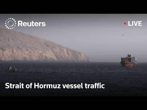 LIVE: Vessel traffic in Strait of Hormuz