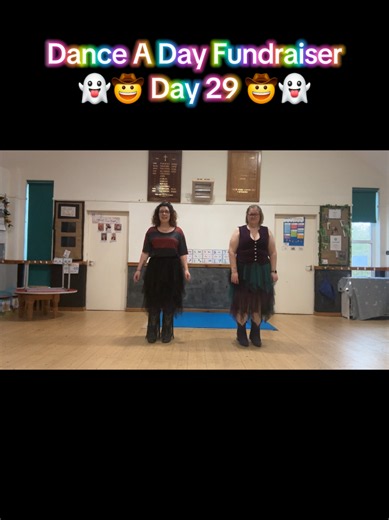 🎃💃 DANCE A DAY — DAY 29! 👻✨ We're nearly at the finish line… but there's still time for a few more Halloween song swaps! 😂 For Day 29 we've taken one of our favourites, Hoedown, and swapped the music for the ultimate Halloween party classic… 🎃 MONSTER MASH! 👻 And honestly, this one was just SO much fun to dance! 🤣💃 Same Hoedown. More monsters. Considerably more Halloween. 🧟‍♀️😂 29 DOWN. JUST TWO TO GO! 😱❤️ After dancing every single day throughout October, we can actually see the fini