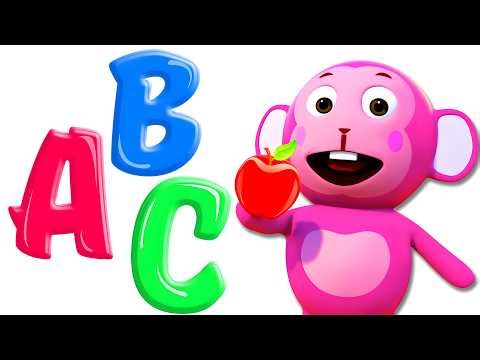 LIVE 🔴 3D Kids Songs | ABC Phonics Song For Children | ABC Song Phonics