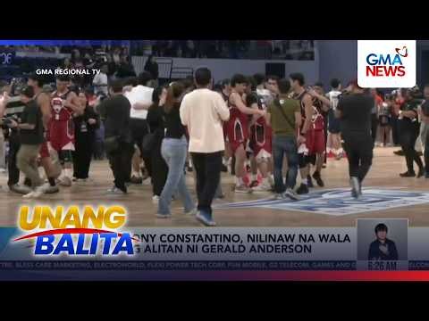 Anthony Constantino, nilinaw na wala silang alitan ni Gerald Anderson | Unang Balita