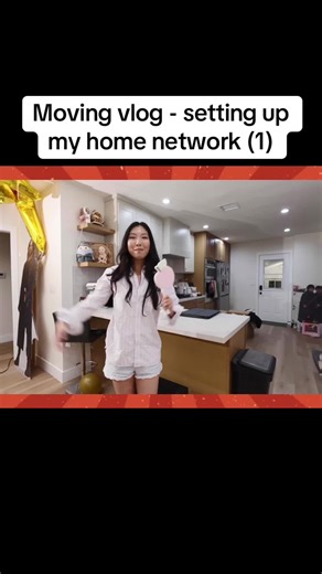 Moving vlog - setting up my home network (1) #newhome #house #housetour #tech #pc