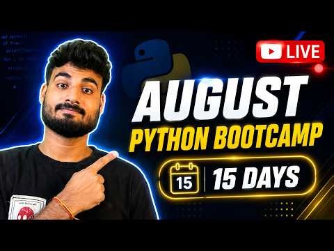 August Python Bootcamp | | Day 2