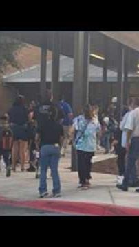 First day of school at newly renovated Schenck Elementary
