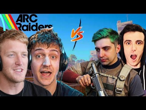 Tfue & Ninja VS Shroud & Just9n in Arc Raider