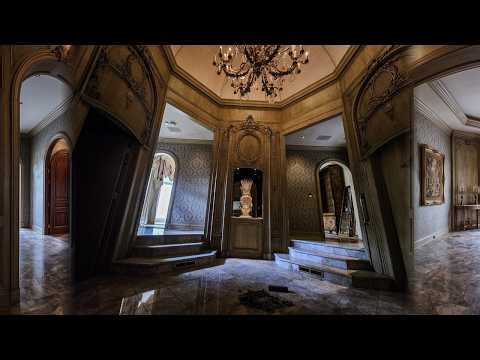Atlanta Executive's ABANDONED Castle Mansion With Power Still on
