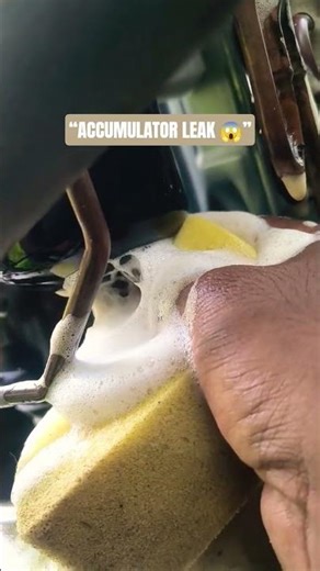 AC Compressor Damage Ka Hidden Reason! Accumulator Leak Explained 🔧” #hvaclife