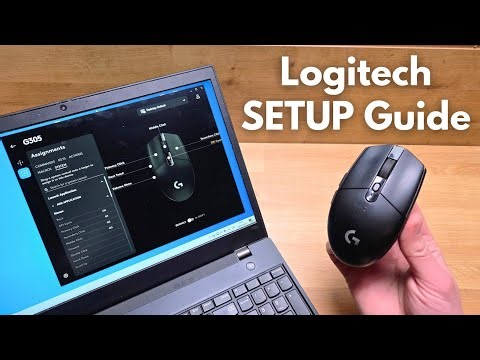 How to SETUP & Use - Any LOGITECH Mouse - Windows PC or Laptop 