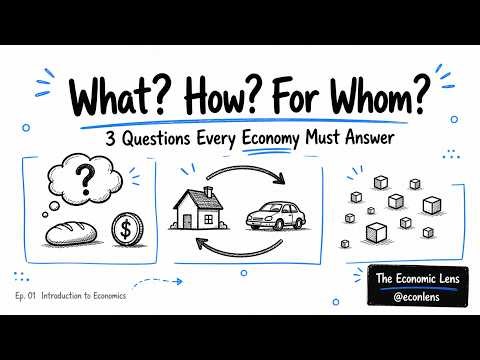 What, How & For Whom to Produce? | Scarcity & Central Problems of Economics Explained