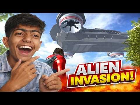 😱 Alien Attack in Game! UFO Suddenly Appeared | New Update Gameplay