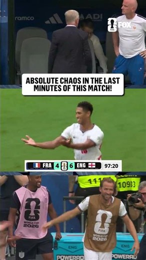 The end of this match had the managers stressing
