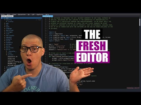 A "Fresh" New Terminal Text Editor (Better Than Nano!)