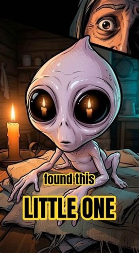 A Woman Found a Tiny Humanoid in the Forest…