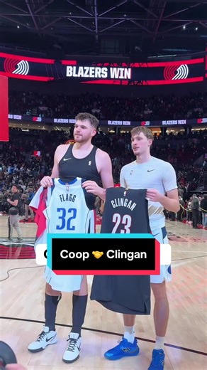 Cooper Flagg and Donovan Clingan Jersey Swap Highlights