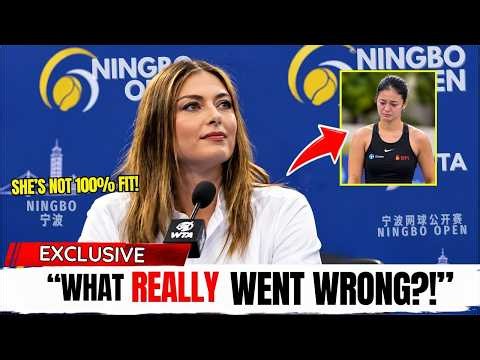 BOMBSHELL! Maria Sharapova BREAKS SILENCE on Alex Eala's Shnaider Loss — REAL Reason REVEALED!