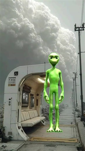 #greenaliendance #aliendance #funny #viralvideo #fyp | green alien dance