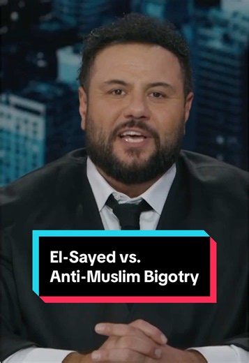 MAGA's Islamophobia didn’t keep El-Sayed from winning the primary, so for the general election, they're trying MORE ISLAMOPHOBIA #DailyShow #ElSayed #MAGA