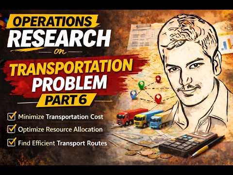 Operational Research |Transportation Problem Part 6 |#operationalresearch | #TransportationProblem