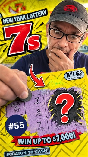 #55 | Lotto vs Stock Market | New York Lottery Scratch-Offs | 7s Ticket — What Did I Hit?