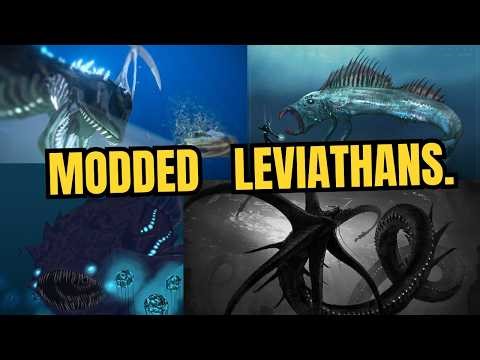 Ranking TERRIFYING Modded LEVIATHANS in Subnautica!