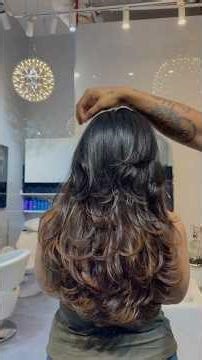 Perfect layer haircut in 3 minutes step by step