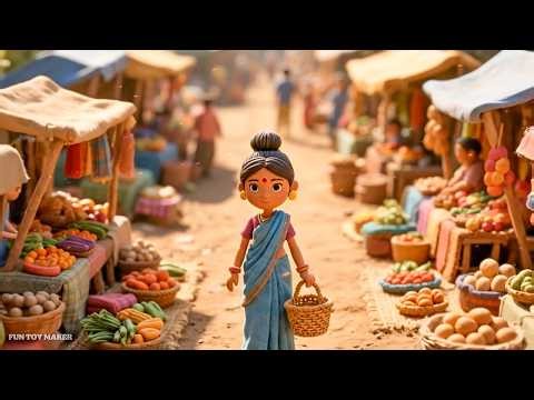 Miniature Street Stalls | Masala Mango | Samosa | Aloo Tikki , Pani Puri 🥟 | Tiny Food