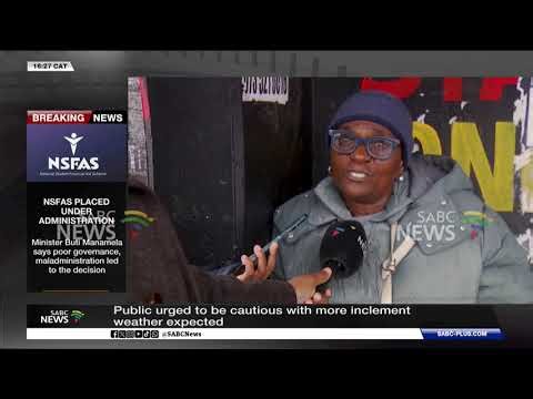 W Cape | Public urged to be cautious with more inclement weather expected