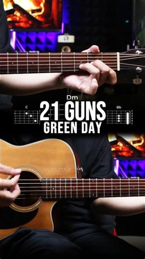 Green Day - 21 Guns Easy Chords | Guitar Tutorial +Tab #21guns #greenday #chords