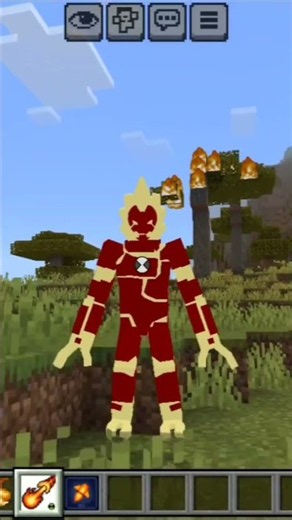 Using the Free Ben 10 Addon to Become Heatblast! 🌋