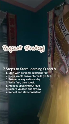 How to answer pageant interview