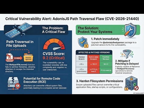AdonisJS Path Traversal Flaw CVE-2026-21440