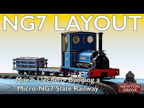 New NG7 Layout - Mae'n Llechen - Ep1 #modelrailway #ogauge #narrowgauge #steam #train #railway #ng7