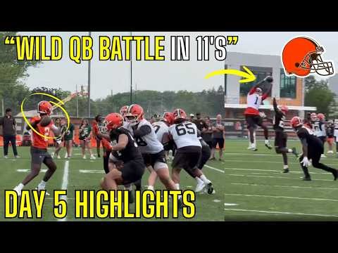 The Shedeur Sanders Deshaun Watson 11v11s Highlights Were WILD TODAY...