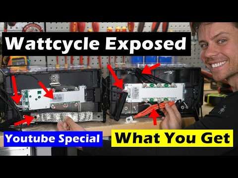 Wattcycle Batteries Exposed: What You See is NOT What You Get