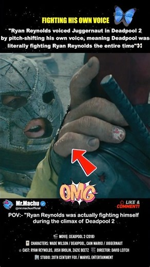 Deadpool Was Actually Talking To Himself...Deadpool 2 (2018) #shorts
