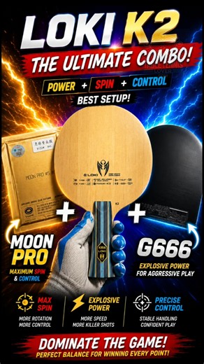 Loki K2 with Moon Pro and G666 Powerful Chinese Spin Monster Setup
