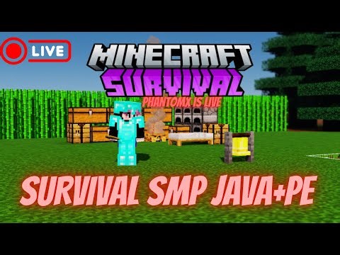 ⚡ Best Free Cracked Public SMP Minecraft 1.21 | 24/7 Online | Java + PE | Free To Join 🚀 PHANTOMX