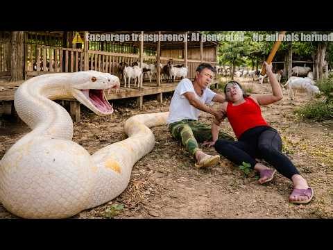 72 Hours of Terror: Giant Python Attacks a Girl in the Forest – A Shocking Survival Story! 😱🐍