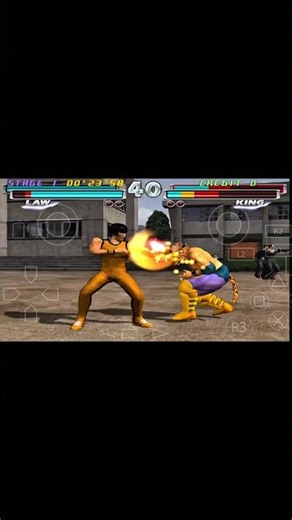 Forest Law & Paul Phoenix Nostalgia Battle! 💥 Tekken Tag PPSSPP #shorts #tekkentag