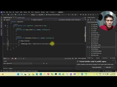 PART 3: ASP.NET Web Forms Validation Example (C#) | Registration Form with Name, Email, Age