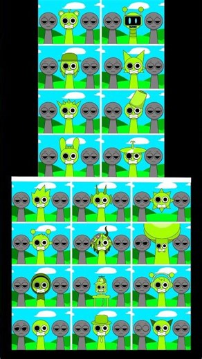 EVERY Characters From Sprunki Phase 1 SWAP