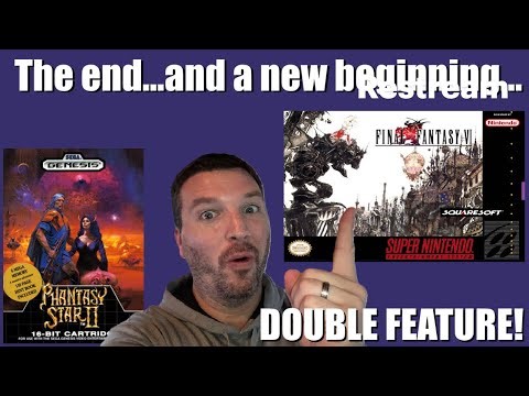 PHANTASY STAR II FINALE/FINAL FANTASY VI intro double feature!