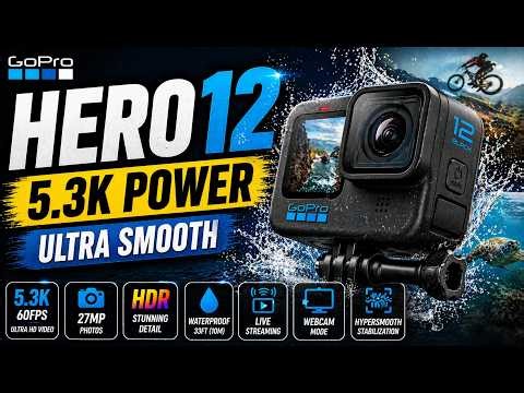 GoPro HERO 12 Review 5.3K60 HDR & Insane Stabilization