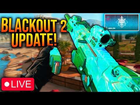BLACKOUT 2 Is Here! New AVALON MAP UPDATE & BLACK OPS ROYALE! 🔴 LIVE 🔴