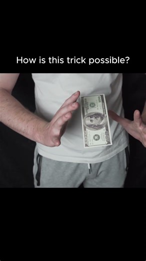 The Floating Bill Magic Trick