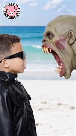 Boon Boy vs Grey Alien… Brutal Knockout 😳🔥 #viralshorts #alien #boxing