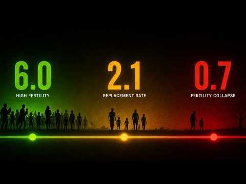 Every Level of Population Collapse in One Timeline