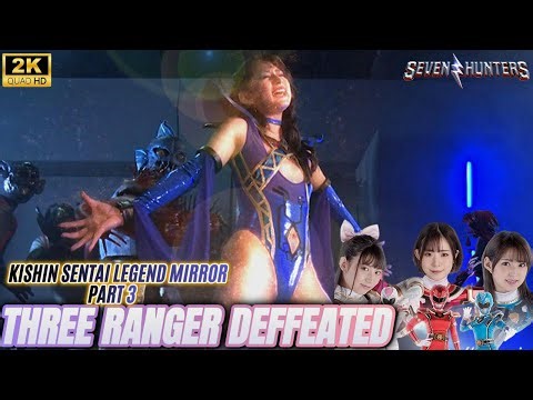 Superheroine Highlight|Heroine Surrender P2: 3 Rangers DEFEATED!? #Superheroine #Defeated #tokusatsu