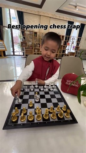 Try a sharp opening trap that punishes careless play and wins material fast #chessveda #chess