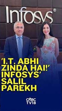 Infosys CEO Salil Parekh On Why AI Is Strengthening Indian IT, Not Replacing It | N18S | CNBC TV18